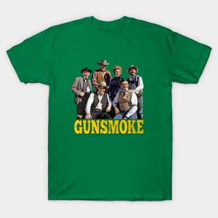 Gunsmoke - Group - 50s/60s Tv Western T-Shirt